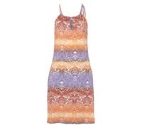 LASCANA Jerseykleid Damen orange-flieder bedruckt Gr.44