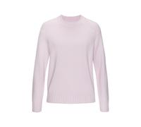 Kaschmirpullover LASCANA, Damen, Gr. 32/34, rosé, Strick, Obermaterial: 100% Kaschmir, unifarben, figurumspielend hüftlang, Rundhals, Rippstrickbündchen, Pullover (69107242-32) rosé