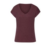 LASCANA Kurzarmshirt Damen bordeaux Gr.36/38