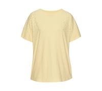 LASCANA T-Shirt Damen gelb Gr.32/34