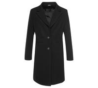 Langmantel LASCANA Gr. 46, schwarz Damen Mäntel (62328902-46) schwarz