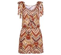 LASCANA Kurzoverall Damen braun-bedruckt Gr.34