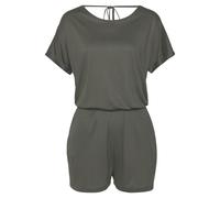 LASCANA Kurzoverall Damen dunkelgrün Gr.36