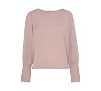 Langarmbluse LASCANA Gr. 42, lila (mauve) Damen Blusen langarm mit Zierknopfleiste hinten Bestseller (27015512-42)