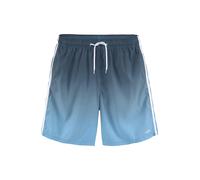 Badeshorts BUFFALO, Herren, Gr. S (46/48), N-Gr, blau (marine, blau), Microfaser, Polyester, Microfaser, bedruckt, Farbverlauf, Badehosen, mit Farbverlauf, Topseller (44323156-S) marine, blau