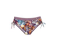Badehose VENICE BEACH "Cadu", Damen, Gr. 36, N-Gr, bordeaux bedruckt, Obermaterial: 84% Polyamid, 16% Elasthan. Futter: 92% Polyester, 8% Elasthan, Badehosen Badehose, im floralen Design (73720437-36)