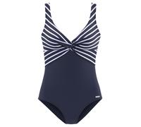 LASCANA - lascana Badeanzug navy-white - Gr. - 38B