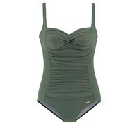 Badeanzug LASCANA "Saphir" Gr. 38, Cup B, grün (oliv) Damen Badeanzüge (63980349-38) oliv