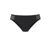 lascana Bikinihose normal Schwarz 42