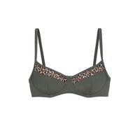 LASCANA - lascana Bügel-Top oliv-leo - Gr. - 38E