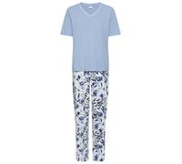 LASCANA - LASCANA LAS PJ luxurious nights flower aop - Gr. - 46