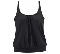 LASCANA - LASCANA Oversize-Tankini-Top black - Gr. - 44