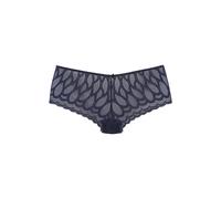 Panty LASCANA "Evita", Damen, Gr. 40/42, dunkelblau, Spitze, Obermaterial: 90% Polyamid, 10% Elasthan, Unterhosen Panty, aus leicht transparenter Spitze (28186536-40) dunkelblau