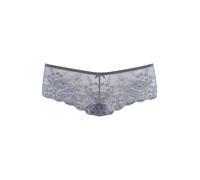 Hipster LASCANA, Damen, Gr. 44/46, grau (graphit), Spitze, Obermaterial: 90% Polyamid, 10% Elasthan, unifarben, körpernah, Unterhosen, aus zarter Spitze (49880034-44) graphit