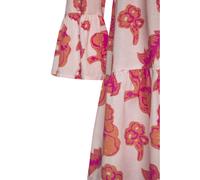 LASCANA Longbluse Damen orange-pink bedruckt Gr.44/46