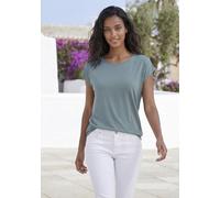 LASCANA Longshirt Damen mint, navy Gr.40/42