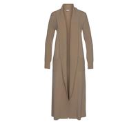 Longstrickjacke LASCANA Gr. 44/46, braun (camelfarben) Damen Strickjacken (94791522-44) camelfarben