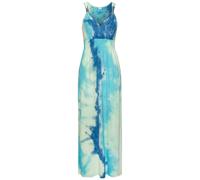 Maxikleid LASCANA Gr. 46, N-Gr, blau (blau, bedruckt) Damen Kleider Strandkleid (44517207-46) blau, bedruckt