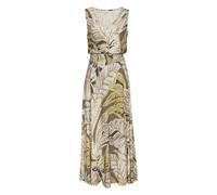 LASCANA Maxikleid Damen grau-grün bedruckt Gr.36