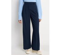LASCANA "mit weitem Bein aus weicher und leichter Webware" Sommerhose im Business-Look, elegante Anzughose mit Taschen (67816756-34) marine