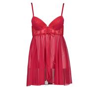 LASCANA Negligé in Rot - Größe 70E | Damen Loungewear