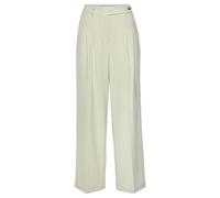 Palazzohose LASCANA Gr. 46, N-Gr, grün (schilfgrün) Damen Hosen Strandhosen im Business-Look Bestseller (24799314-46)