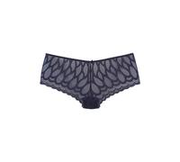 Panty LASCANA "Evita", Damen, Gr. 44/46, dunkelblau, Spitze, Obermaterial: 90% Polyamid, 10% Elasthan, Unterhosen Panty, aus leicht transparenter Spitze (28186536-44) dunkelblau