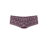 Panty LASCANA "Evita", Damen, Gr. 48/50, lila (aubergine), Spitze, Obermaterial: 90% Polyamid, 10% Elasthan, Unterhosen Panty, aus leicht transparenter Spitze (65337514-48) aubergine