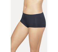 Panty LASCANA, Damen, Gr. 44/46, bunt (aubergine, pink, navy, mint, blau), Single Jersey, Obermaterial: 95% Baumwolle, 5% Elasthan, unifarben, körpernah, Unterhosen Panty, aus Baumwolle, mit schöner A