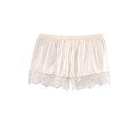 Panty LASCANA "Alana", Damen, Gr. 38, beige (champagner), Spitze, Obermaterial: 75% Seide, 17% Polyamid, 8% Elasthan, Unterhosen Panty, im edlen Shorty-Schnitt mit hohem Seidenanteil (60046705-38) cha