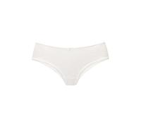 Panty LASCANA "Elisa", Damen, Gr. 36/38, beige (creme), Spitze, Obermaterial: 78% Polyamid, 22% Elasthan, Unterhosen Panty, aus zarter, blumiger Spitze (26061943-36) creme