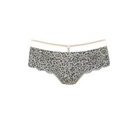 Panty LASCANA, Damen, Gr. 48/50, beige (leodruck), Obermaterial: 88% Polyamid, 12% Elasthan, figurbetont, Unterhosen Panty, in aufregender Leo-Optik (64563704-48) leodruck