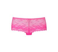 Panty LASCANA, Damen, Gr. 48/50, pink, Spitze, Obermaterial: 88% Polyamid, 6% Elasthan, 6% Polyester, Unterhosen, aus dezent transparenter Jacquardspitze mit edlem Perlenaccessoire (59861814-48) pink