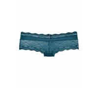 Panty LASCANA, Damen, Gr. 44/46, grün (smaragd), Spitze, Obermaterial: 90% Polyamid, 10% Elasthan, körpernah, Unterhosen Panty, aus Spitze (343935-44) smaragd
