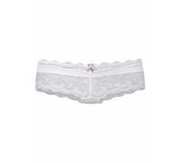 Panty LASCANA, Damen, Gr. 44/46, weiß, Spitze, Obermaterial: 90% Polyamid, 10% Elasthan, körpernah, Unterhosen, aus Spitze (596900-44) weiß