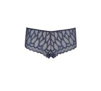 Panty LASCANA "Evita", Damen, Gr. 36/38, dunkelblau, Spitze, Obermaterial: 90% Polyamid, 10% Elasthan, Unterhosen Panty, aus leicht transparenter Spitze (28186536-36) dunkelblau