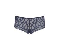 Panty LASCANA "Evita", Damen, Gr. 40/42, dunkelblau, Spitze, Obermaterial: 90% Polyamid, 10% Elasthan, Unterhosen Panty, aus leicht transparenter Spitze (28186536-40) dunkelblau