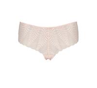 Panty LASCANA "Amira", Damen, Gr. 40/42, rosa (rosé), Microtouch, Obermaterial: 89% Polyamid, 11% Elasthan, körpernah, Unterhosen Panty, aus dezent transparenter Spitze (46717214-40) rosé