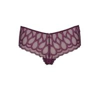 Panty LASCANA "Evita", Damen, Gr. 40/42, lila (aubergine), Spitze, Obermaterial: 90% Polyamid, 10% Elasthan, Unterhosen Panty, aus leicht transparenter Spitze (65337514-40) aubergine