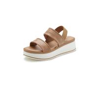 LASCANA Plateausandaletten Damen camelfarben Gr.35