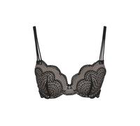 LASCANA Bügel-BH mit Spitzenbesatz Modell 'Kira' in Black, Größe 70C