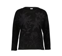 LASCANA Pyjama-Oberteil in Schwarz - Größe 36/38 | Damen Loungewear