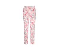 Pyjamahose VIVANCE DREAMS, Damen, Gr. 48/50, N-Gr, rosa geblümt, Single Jersey, Obermaterial: 100% Baumwolle, geblümt, lang, Hosen Pyjamahose, Schöner Blumen- oder Streifendruck (30859241-48) rosa geb