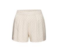 LASCANA Pyjamashorts Damen beige-weiß-gemustert Gr.50