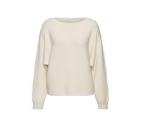 LASCANA Rundhalspullover Damen creme Gr.32/34