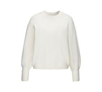LASCANA Rundhalspullover Damen creme Gr.40/42