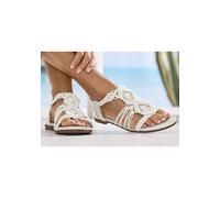 LASCANA Sandale Damen beige Gr.42