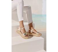 LASCANA Sandalette Damen goldfarben Gr.41