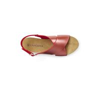 Sandalette LASCANA Gr. 37, rot Damen Schuhe (68445462-37) rot