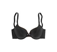 Schalen-BH LASCANA, Damen, Gr. 80, Cup AA, schwarz, Microtouch, Obermaterial: 82% Polyamid (TACTEL), 18% Elasthan (LYCRA), Basic, BHs Schalen-BH, mit Bügel, aus seidiger Microfaser (57334338-80) schwa